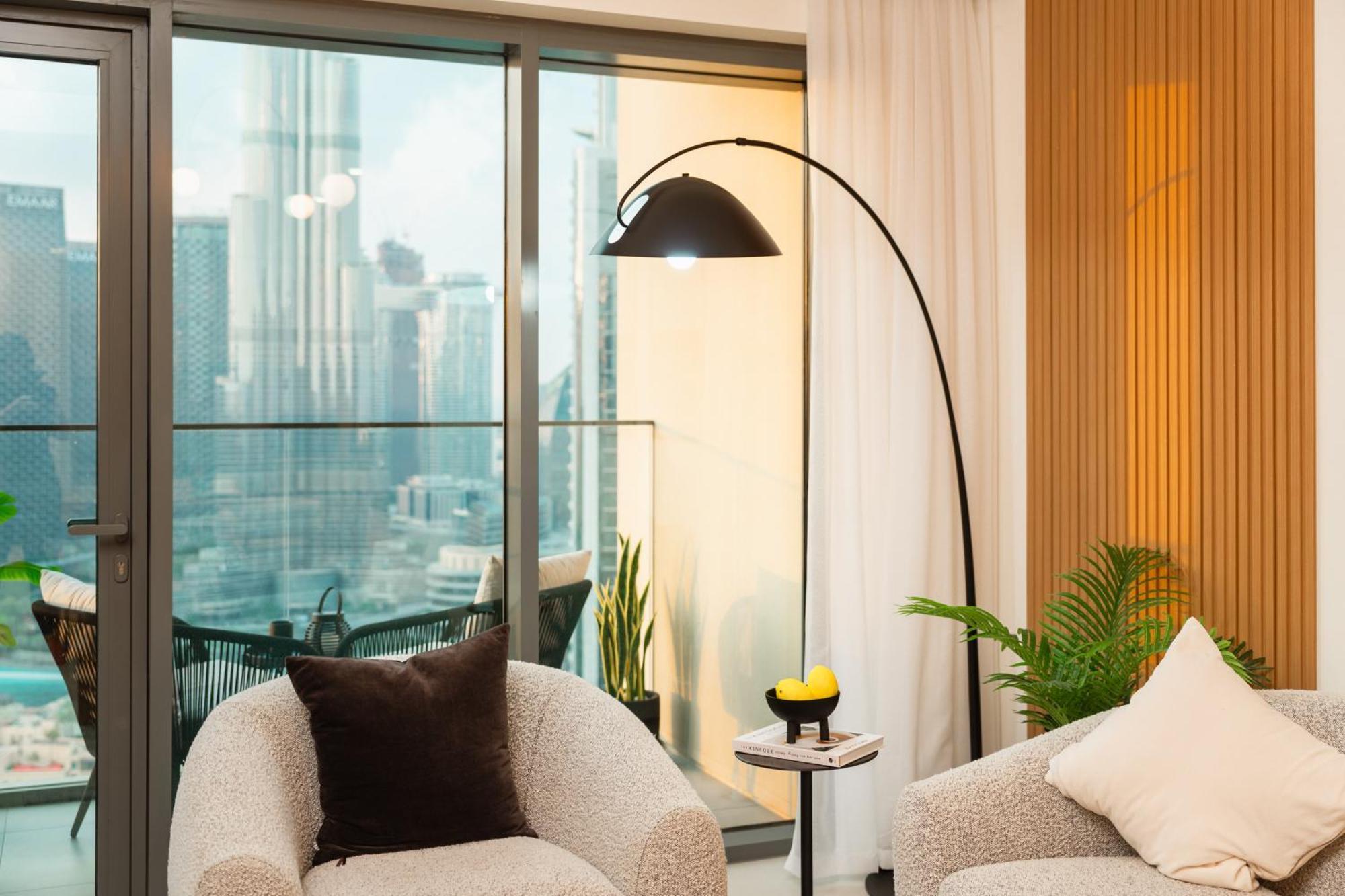 شقة Burj Royal-luxurious 2 Bedrooms -downtown-burj & Fountain View